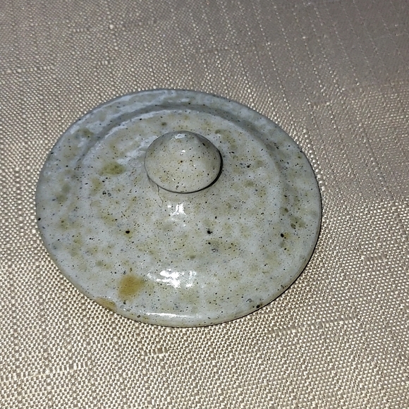 Vernon Owens Jugtown Stoneware Storage Jar vintage antique stone apothecary jar - Picture 7 of 16